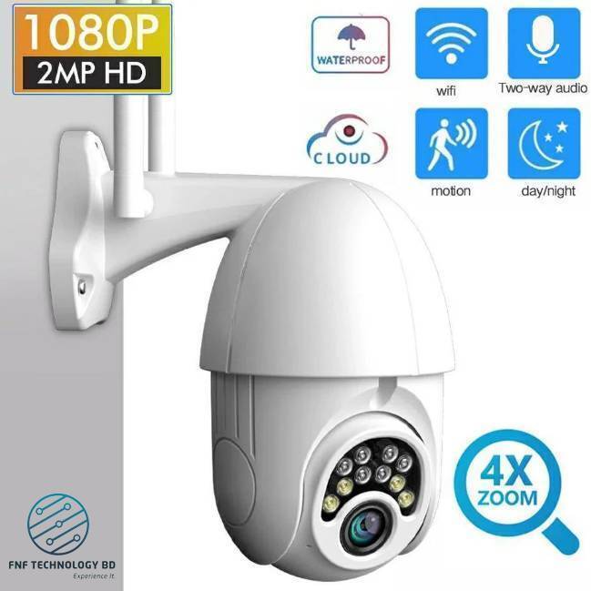 V380 Q10 1080P HD Wifi PTZ Wireless IP Camera Two Way Audio Talk Mobile Wifi Camera