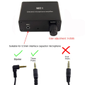 3.5mm ME1 Condenser Microphone Headphone Amplifier Audio Preamplifier Mixing Board Condenser Microphone Amplifier. 