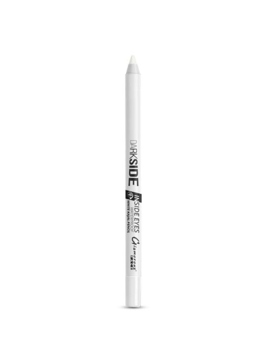 Glamorous Face Dark Side Waterproof Eyeliner Kajal Pencil White
