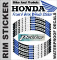 HONDA Pridor Rim Decoration Sticker. 
