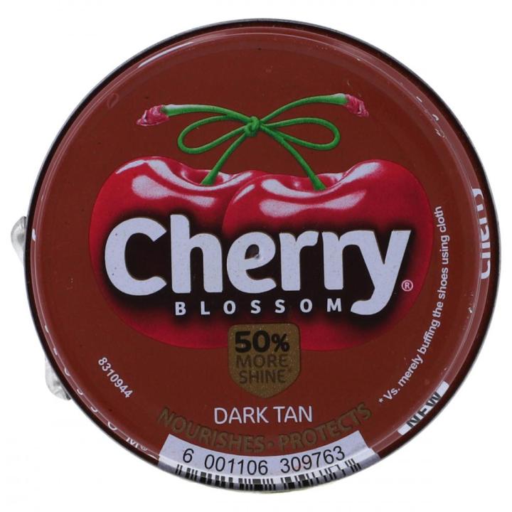 Alfatah Mall - CHERRY BLOSSOM SHOE POLISH DARK TAN 42 ML-AFP-000117784