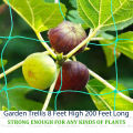 Climbing Plants Supporting Net - 8 Feet High 200 Feet Long Nylon Trellis and Crop Net for Climbing Plants. 
