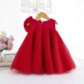 New Pink, White & Red Dress for Girls – Baby Girl Party & Casual Dress (Net & Silk) 3 Months to 5 Years. 