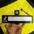 Tik Tok LED Car Window Sticker Windshield Electric Safety Decal Decoration Sticker Auto 1 Pc. 
