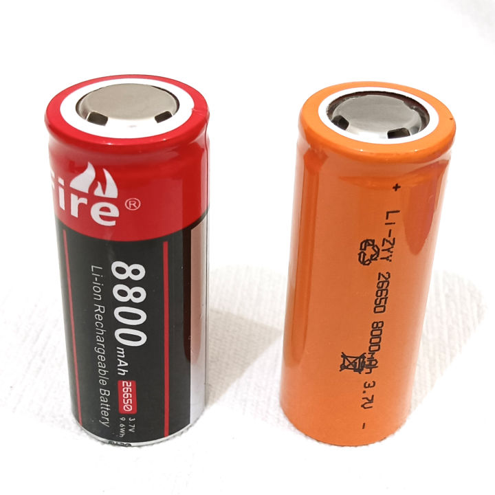 rechargeable cell battery 26650  for toches / electronic devices