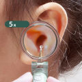 Baby Ear Cleaner Ear Wax Removal Tool Kit Infant Earpick With Led Light Ear Tweezers Flashlight Nose Clip. 