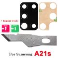 2set For Samsung Galaxy A10 20 30 40 50 70 A10S A20S A21S A31 A41 A51 A71 M21 M30S M31 M31S M51 Back Camera Glass Lens + Sticker. 