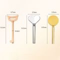 Metal Tube Presser Metal Toothpaste Squeezer Gold Silver Toothpaste Dispenser Bathroom Tool Rose Gold Hand Cream Extruder Cream. 