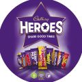 Cadbury Heroes Assorted Chocolate Tub 550G. 