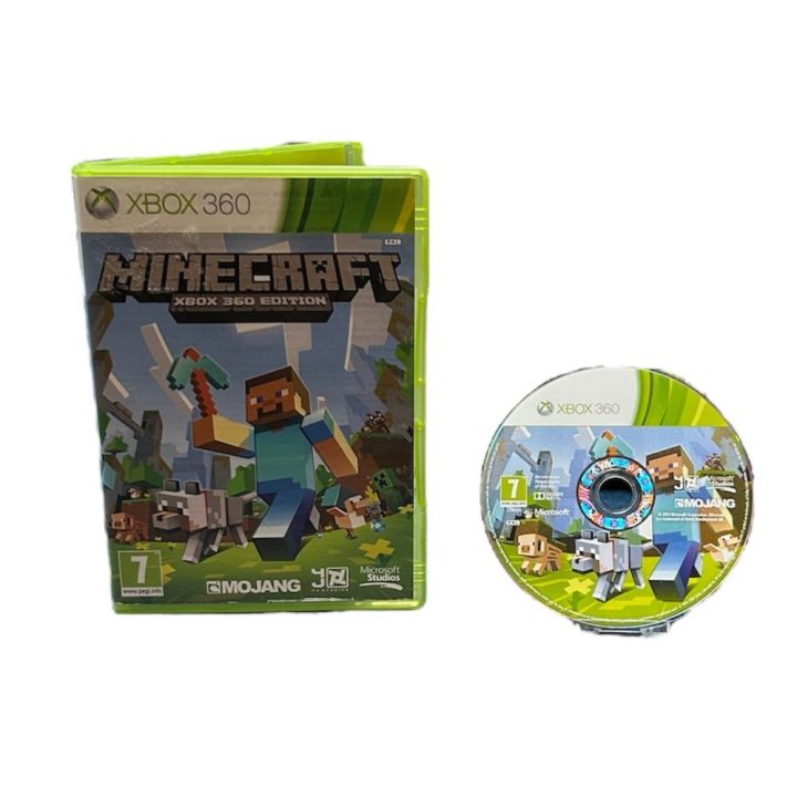 Minecraft (original DVD for  non jtag sistam Xbox 360 Edition) - Used