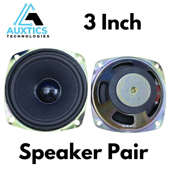 Full Range 3 Inch Audio Speakers (2 Pcs) – Subwoofer & Amplifier ...