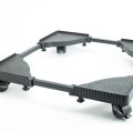 Fridge Stand with Wheels - Automatic Washing Machine Stand with locked option Wheels - Multipurpose – Adjustable. 