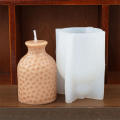 3D Plaster Decorative Epoxy Ornaments Resin Mold Desktop Molding Office Home Silicone Art Vase Resin Mold Candle Molds. 