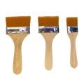 Openness - Gesso Paint Brush - Wide & Thin Of Different Size  (1.2, 2.5 And 3 Inches) – For Synthetic Bristle Paint, Chip and Utility Paint, Stains, Varnishes, Glues, and Gesso - Arts & Craft - Painting - Artist - Brushes. 