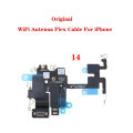 Original WiFi Flex Cable for iPhone 14 Plus Pro Max Wireless Wi-Fi Signal Antenna Ribbon Parts. 