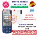 DIGIT_ 4G BOLD_ MATTE SCREEN PROTECTOR / Matte Ceramic Flexible Unbreakable SCREEN PROTECTOR FOR DIGIT_ 4G BOLD_. 