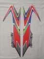 Tanki Tapa Sticker 2018 Model Honda 70  ( COMPLETE SET ). 