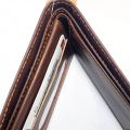 Pure Premier  Leather wallet for men branded cow leather latest design slim card holder wallets for men and boys | Black Brown Coffee. 