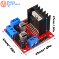 L298N DC Motor Driver Module L298N Stepper Motor Smart Car Robot Breadboard Peltier High Power L298 DC Motor Driver for Arduino. 