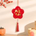 Wall Hangings for Lunar New Year Chinese New Year Hanging Ornament with Tassel Festive Home Decoration for Southeast Asian Buyers Chinese New Year Decorations. 