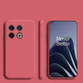 One plus 10 pro Liquid Silicone Case, Full Body Shockproof Silky Soft Premium Silicone Case with Microfiber Liner. 