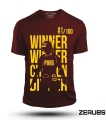 ZERUBS PUBG MOBILE Character Neon Cotton Half Sleeves T-Shirt for men. 
