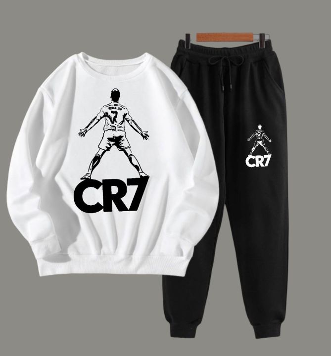 Cr7 Cristiano Ronaldo Printed Fleece Full Sleeves Pull Over