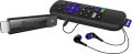 Roku - Streaming Stick+ 4K Headphone Edition with Voice Remote with TV Power and Volume Streaming Media Player - Black. 