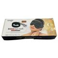 3D Steam Eye Mask - 68 cm x 11 cm - Hot Therapy - Black Color - Pack Of 1. 