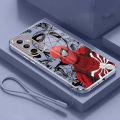 Samsung Galaxy A56 A36 A26 5G Spider Man Pattern Silicone Cover Marvel Series Lightweight TPU Case. 