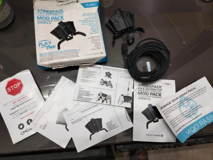 Collective%20Minds%20Strike%20Pack%20V2%20F.%20P.%20S.%20FPS%20Dominator%20Controller%20Adapter%20CollectiveMinds%20CM00085%20Strikepack%20Series%202%20Mod%20Pack%20for%20PS4%20Controller%20Joystick%20with%20MODS%20&%20Paddles%20-%20Image%202