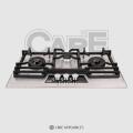 CARE Built in Hob 786 VIP Steel Top (3 BURNERS). 