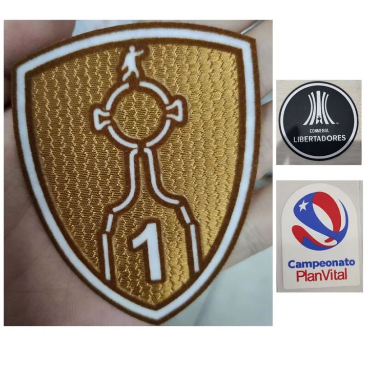 2022 New 1 2 3 4 5 6 7 Cup South American Flocking Iron Football Badges Soccer Patches Campeonato PlanVital Transfer Badges