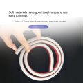 PVC Self-Adhesive Cable Cover Hider Covers Electric Wire Slot Power Cable Protector Floor Cord Cover Extension Wiring Duct Protector Cord Protector. 