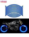 Car and Bike's Rim Reflective Sticker (16pcs/set). 