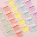 5PCS Staples Paperclip Mini Color Paper Clip Candy Transparent Documents Bookmarks File Index Page Holder Clamp Office School. 