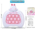 LED Pop It Fidget Toy with Music | Push Game for Stress Relief and Brain Exercise |Fast Push Bubble Game,. 
