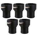 254853J000-5x Radiator Connector Hose-Black. 