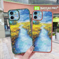 YIWESAN Case For Realme X50m 5G Case Oil Painting Landscape Thin Shockproof Square Edge Silicone Casing Full Lens Cover Camera Protect Cases Softcase. 