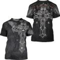 Archaic By Affliction Colisson 3d Print Men O-neck T Shirt For Man Clothing Casual Short Sleeve Summer Y2k Clothing Anime Tees. 