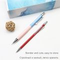 Thin cute metal mechanical pencil 0.5mm and 0.7mm multiple colors are sent randomly. 