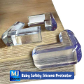 4PCS Baby Safety Silicone Protector For Table Corner Edge - Baby Bed Side Corner Silicone Protector. 