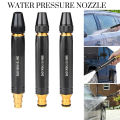 Metallic Adjustable Water Pressure Washer Nozzle for Car Wash and Garden Watering With Multiple Spray Modes /Car Washer/ Water Sprinkler. 