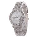 【ETOP】Online Hot Metal Watch Diamond Pattern Geneva Quartz Watch for Women. 