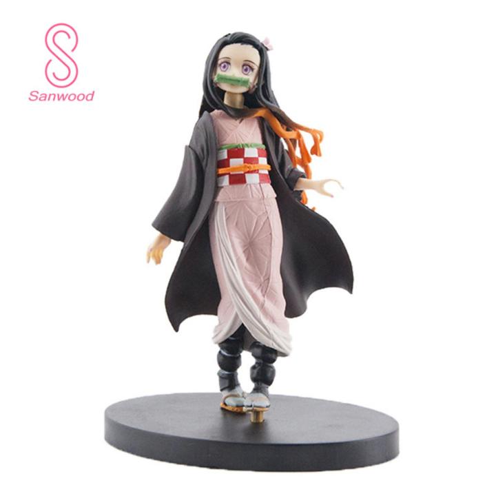 New NYT 1 Pc Demon layer Kamado Nezuko Action Figure Table Decor Handmade Model Kid Toy