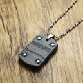 Quantum Scalar Power Energy Bio Science Negative Ions Pendant Necklace For Men Technology Volcanic Lava Jewels. 