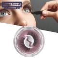 Green forest Artificial Eyelashes Dense Multi-layers Self Sticking False Lashes. 