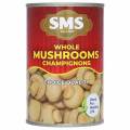SMS Whole Mushrooms Champignons Choice Quality, 400g. 