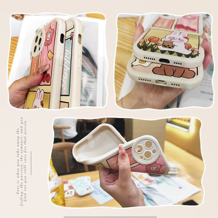 Phone%20lens%20protection%20protective%20Phone%20Case%20For%20OPPO%20Realme%20GT%20Explorer%20Master%20Cartoon%20Anti-knock%20funny%20leather%20creative%20-%20Image%202