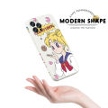AMORVOR for Redmi Note 8 Pro Back Cover Anime Super Sailor Moon Side design Soft Case Liquid Silicone Phone Cases. 